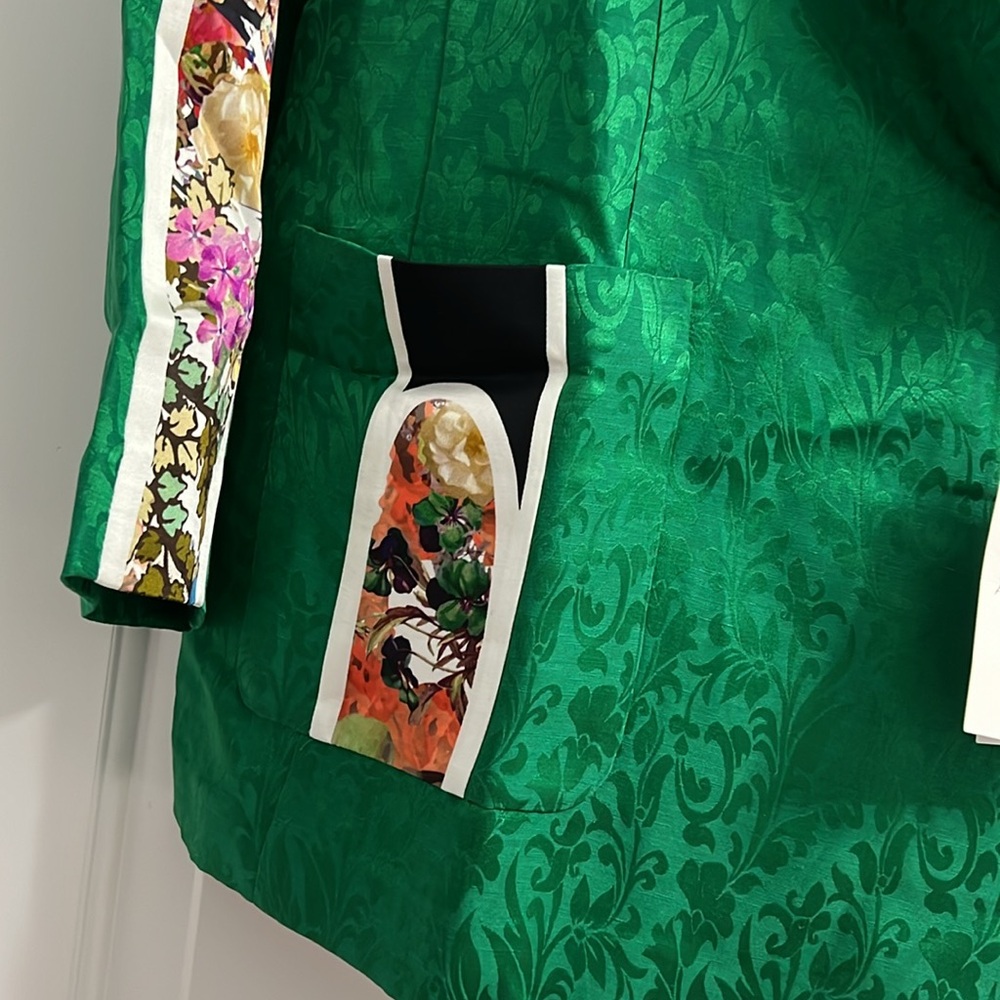Anamika Khanna XH&M Silk Blend Jacquard Weave Blazer and pants - Picture 12 of 14